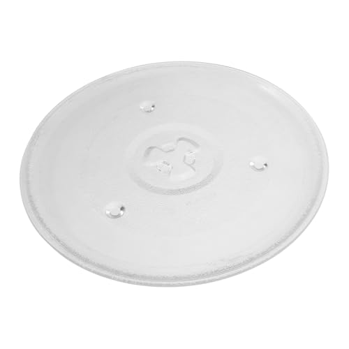 HOMSFOU Glasdrehteller Für Den Backofen – Drehteller Für Die Mikrowelle Mikrowellenzubehör 24 5/25 5 Cm Durchmesser von HOMSFOU