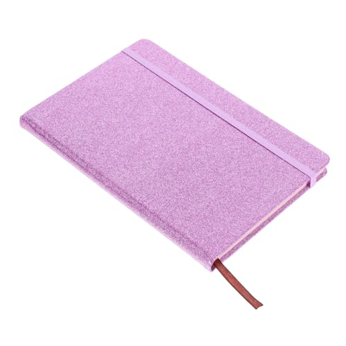 HOMSFOU Glitzer-notizbuch Mit Harter Oberfläche Süßes Tagebuch Notizbücher Für Frauen Vielseitiger Notizblock Notizbuch Mit Elastischem Band Reisejournal Pu Violett HOMSFOU Glitzer-notizbuch Mit Harter Oberfläche Süßes Tagebuch Notizbücher Für Frauen Vielseitiger Notizblock Notizbuch Mit Elastischem Band Reisejournal Pu Violett von HOMSFOU