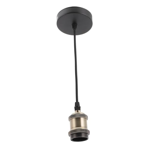 HOMSFOU Hängender Lichthalter Retro Kronleuchter Sockel mit Stabiler Halter für Stilvolle Decken und Wandleuchte für Bar und Wohnräume HOMSFOU Hängender Lichthalter Retro Kronleuchter Sockel mit Stabiler Halter für Stilvolle Decken und Wandleuchte für Bar und Wohnräume von HOMSFOU