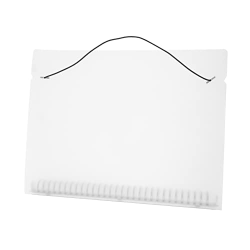 HOMSFOU Handbuchschutz Deckel Nachfüllbare Notizblock Cover Halter Für Translucent Binder Hülle Für Kreative Planung Und Aufbewahrung Für von HOMSFOU