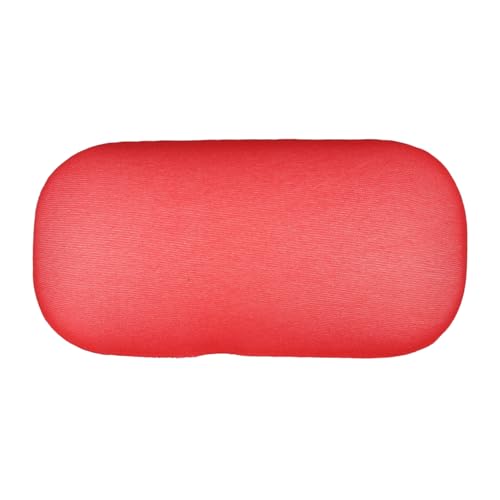 HOMSFOU -Handgelenkpolster tastatur handballenauflage -Handgelenkauflage Tastatur mit Handballenauflage Computerhandgelenkstissen Gaming-Mauspad Kieselgel rot von HOMSFOU