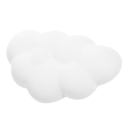 HOMSFOU Handhalter der Handgelenkruhe Wolke Ergonomisch geformt Unterstützung Und Mauspad-Handgelenkstütze Handgelenksruhe für Computer Kissen Gummiauflage Weiß HOMSFOU Handhalter der Handgelenkruhe Wolke Ergonomisch geformt Unterstützung Und Mauspad-Handgelenkstütze Handgelenksruhe für Computer Kissen Gummiauflage Weiß von HOMSFOU