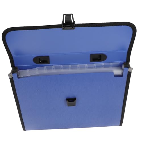 HOMSFOU Handtasche Dokumentenordner Mit Fächern Und Strapazierfähig Für Unterlagen Und Zeichnungen Mit Tragegriff Und Reißverschluss Zufällige Farbe Und Stil von HOMSFOU