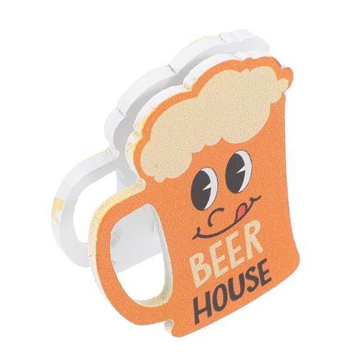 HOMSFOU Hölzerne Nachrichtenklammern Schreibtisch Notizhalter Sitzkartenhalter Hölzerner Fotoclip Cartoon Memoclip Hölzerner Notizständer Hölzerner Bilderclip Tisch Fotoclip von HOMSFOU