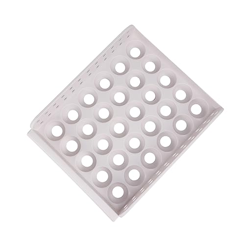 HOMSFOU Kasten 30 Eierhalter Für Den Kühlschrank Bio-ei Aufbewahrung Ausziehbare Schubladen Stapelbare Eieraufbewahrung Stapelbare Eierschale Eierkartons Masse Aufbewahrungskiste Schüttgut von HOMSFOU