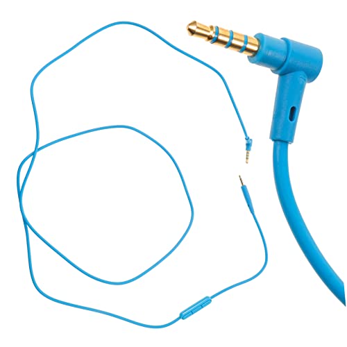 HOMSFOU Kopfhörerkabel Biegen Verdrahtet Ersatz Ohr Kopfhörer-verlängerungsleitung Audiokabel, Kabel Kopfhörer-audiokabel Dekorativer Audiokabeldraht Headset-kabel Sky- Weiches Gummi von HOMSFOU