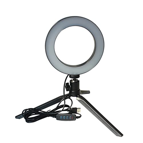 HOMSFOU LED Ringlicht mit Helligkeitsstufen Perfektes Foto Videolicht für Makeup für Youtuber Fotografen Makeup Artists in Schwarz HOMSFOU LED Ringlicht mit Helligkeitsstufen Perfektes Foto Videolicht für Makeup für Youtuber Fotografen Makeup Artists in Schwarz von HOMSFOU