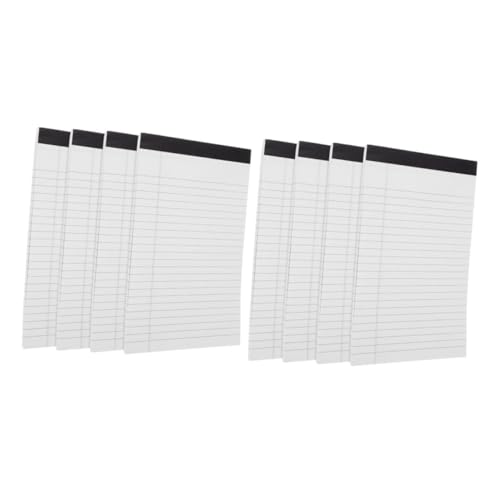 HOMSFOU Linierter Notizblock Tearable Memo Pad Für Büro Juristische Notizblöcke Mit Breitem Linierten Praktische Schreibunterlagen Für Notizen Und Erinnerungen von HOMSFOU