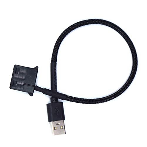 HOMSFOU Lüfteradapterkabel Lüfteranschlusskabel Verbindungskabel Für Lüfter Adapterkabel Lüfter Schwarz von HOMSFOU