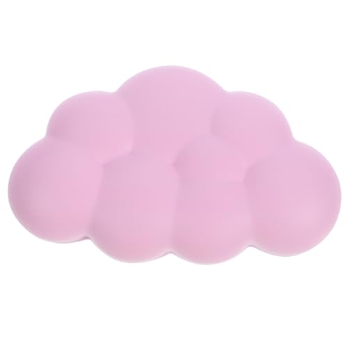 HOMSFOU Memory Foam Handhalter Ergonomisch Ruht Gaming- Unterstützung Wolke Handgelenkstütze Laptop Luft Handballenauflage Kissen Gedächtnisschaum Rosa von HOMSFOU