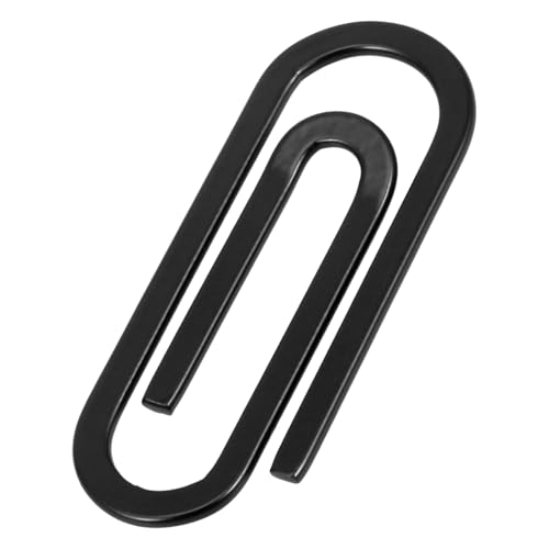 HOMSFOU Metallkartenclip Dokumentieren Bobby Geformt Papier Büroklammern Für Stichworte Schlüssel Binder Büroklammer Dokumentclips Büroklammer Beachten Hinweisclip Schwarz Rostfreier Stahl HOMSFOU Metallkartenclip Dokumentieren Bobby Geformt Papier Büroklammern Für Stichworte Schlüssel Binder Büroklammer Dokumentclips Büroklammer Beachten Hinweisclip Schwarz Rostfreier Stahl von HOMSFOU
