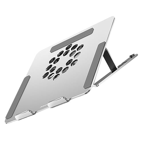 HOMSFOU Notebook-Kühler einstellbar Laptop mit Stand Notebook -Kühler Aluminiumlegierung Silver HOMSFOU Notebook-Kühler einstellbar Laptop mit Stand Notebook -Kühler Aluminiumlegierung Silver von HOMSFOU