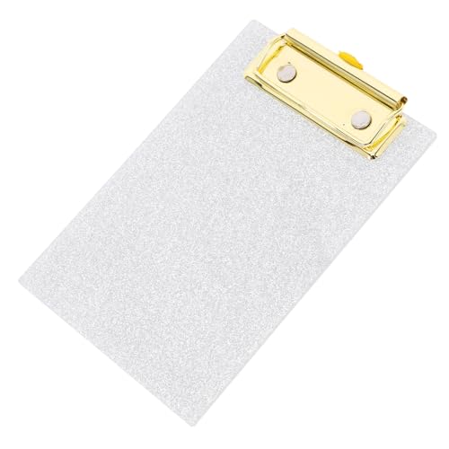 HOMSFOU Ordnerbrett Kleine Klemmbretter Klemmbrett Schreibblock Pflegeklemmbrett Klemmbrett Schulmaterial Arbeiten Schreibunterlage Planke Hoch Silver Eisen HOMSFOU Ordnerbrett Kleine Klemmbretter Klemmbrett Schreibblock Pflegeklemmbrett Klemmbrett Schulmaterial Arbeiten Schreibunterlage Planke Hoch Silver Eisen von HOMSFOU