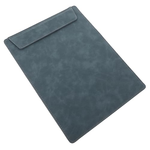 HOMSFOU Ordnerordnerplatine für Signaturen Dokumentclip Klemmbretter mit niedrigem Profil Datei Ordner Zwischenablagen Abdeckung Tafel Quittungs-Zwischenablage Klemmbrett-Clip Leder Blau HOMSFOU Ordnerordnerplatine für Signaturen Dokumentclip Klemmbretter mit niedrigem Profil Datei Ordner Zwischenablagen Abdeckung Tafel Quittungs-Zwischenablage Klemmbrett-Clip Leder Blau von HOMSFOU