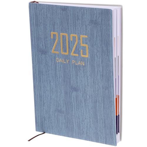 HOMSFOU Planer 2025 Mit Routineaufgaben Groß Für Die Monatliche Akademische Schulagenda Monatliches Liniertes Notizbuch Notizblock Vereinfacht Zum Lernen Tagesordnung Kalender von HOMSFOU