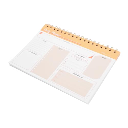 HOMSFOU Planer vereinfacht zeitplan notizbuch Kalender-Notizbuch Planungsbuch Lehrer Datum Notizblock effizientes Planpad Zeitplan-Notizblock Arbeitsplanblock Eisen Orange HOMSFOU Planer vereinfacht zeitplan notizbuch Kalender-Notizbuch Planungsbuch Lehrer Datum Notizblock effizientes Planpad Zeitplan-Notizblock Arbeitsplanblock Eisen Orange von HOMSFOU