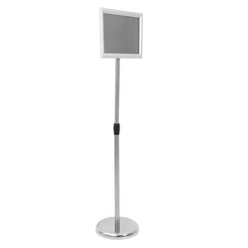 HOMSFOU Posterständer Bodenposter Display Bannerhalter Ständer Bodenstehender Schilderhalter Außenstaffeleien Schilderständer Posterhalter Für Display Sockel Schulstaffeleiständer Silber HOMSFOU Posterständer Bodenposter Display Bannerhalter Ständer Bodenstehender Schilderhalter Außenstaffeleien Schilderständer Posterhalter Für Display Sockel Schulstaffeleiständer Silber von HOMSFOU