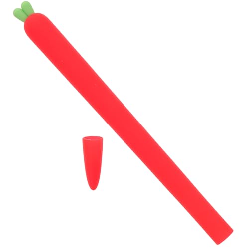 HOMSFOU Schutzhülle aus Silikon Handy-Ständerhalter Stiftabdeckungshülse bleistifte handyhalterung Griff aus Silikon Silikonhülle für Eingabestift Handschrift Mäppchen Hutständer Etui rot HOMSFOU Schutzhülle aus Silikon Handy-Ständerhalter Stiftabdeckungshülse bleistifte handyhalterung Griff aus Silikon Silikonhülle für Eingabestift Handschrift Mäppchen Hutständer Etui rot von HOMSFOU