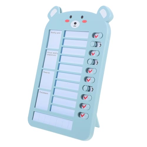 HOMSFOU Selbstdisziplin-Checker Aufgabenplanertafel Tagesablauf leere Checklistenkarten Töpfchen-Trainingsdiagramm -Selbstdisziplin-Punschkarte Prämienkarten pp Blue HOMSFOU Selbstdisziplin-Checker Aufgabenplanertafel Tagesablauf leere Checklistenkarten Töpfchen-Trainingsdiagramm -Selbstdisziplin-Punschkarte Prämienkarten pp Blue von HOMSFOU