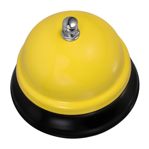 HOMSFOU Serviceklingel Tisch Glocke Lehrerglocke Für Das Klassenzimmer Mini-glocken Kleine Glocken Türklingel Im Klassenzimmer Klassenglocke Für Lehrer Schulglocke Aluminiumlegierung Gelb HOMSFOU Serviceklingel Tisch Glocke Lehrerglocke Für Das Klassenzimmer Mini-glocken Kleine Glocken Türklingel Im Klassenzimmer Klassenglocke Für Lehrer Schulglocke Aluminiumlegierung Gelb von HOMSFOU