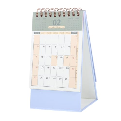 HOMSFOU Tischkalender Eleganter Stehkalender Aus Dickem Praktischer Schreibtischkalender Für Büro Und Zuhause Für Persönliche Terminplanung Und von HOMSFOU