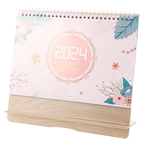HOMSFOU Tischkalender Klappkalender Mit Memo Robustes Design Aus Stabilem Vielseitig Einsetzbar Heimdekoration Für Familie Und Freunde von HOMSFOU
