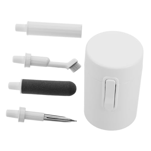 HOMSFOU kopfhörer reinigungsstift Reinigungsreiniger Adapter Empfänger Mehlsiebfilter Ohrhörer Reinigungsset Tragbarer Reinigungsstift Ohrhörerreiniger Ohrstöpselreiniger Abs Weiß von HOMSFOU