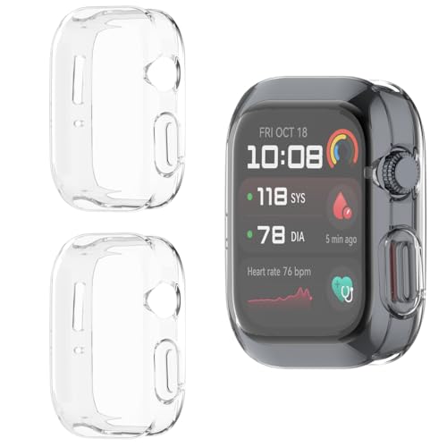 HOMTERN 3 x Schutzhüllen für Huawei Watch D2, flexible TPU-Schutzhülle mit vollständiger Abdeckung, stoßfest, kratzfest, transparent, 3 Stück HOMTERN 3 x Schutzhüllen für Huawei Watch D2, flexible TPU-Schutzhülle mit vollständiger Abdeckung, stoßfest, kratzfest, transparent, 3 Stück von HOMTERN