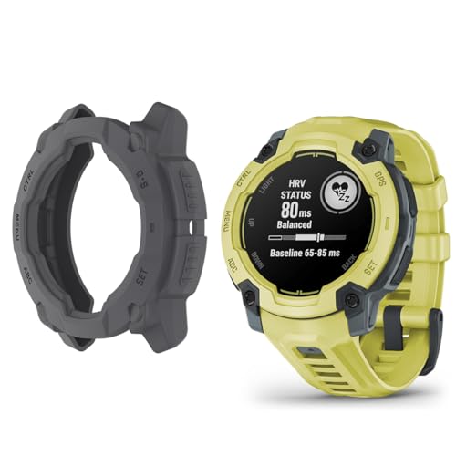 HOMTERN Gary Schutzhülle für Garmin Instinct E 45 mm, flexible Silikon-Schutzhülle, stoßfest, kratzfest, sturzsicher HOMTERN Gary Schutzhülle für Garmin Instinct E 45 mm, flexible Silikon-Schutzhülle, stoßfest, kratzfest, sturzsicher von HOMTERN