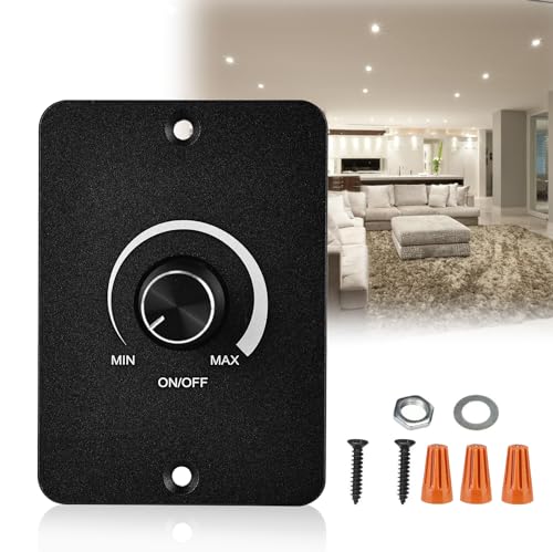 HOMURY Dimmer für LED Lampen: DC 12V Dimmer PWM LED Dimmschalter, Dimmer Schalter 3 Drähte für Wohnmobil Boot LKW Wohnwagen Anhänger Leuchte HOMURY Dimmer für LED Lampen: DC 12V Dimmer PWM LED Dimmschalter, Dimmer Schalter 3 Drähte für Wohnmobil Boot LKW Wohnwagen Anhänger Leuchte von HOMURY