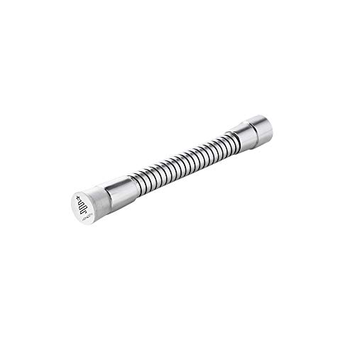 HONSETY Schwanenhals für Mikrofon, 15,2 cm, multifunktionaler Universal-Metallschlauch, Chrom von HONESTY
