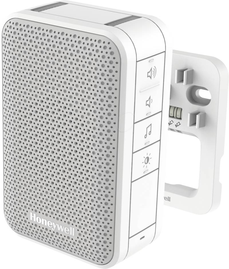 HONEY DW315S - Türgong mit LED-Blitzlicht, weiß von HONEYWELL HOME