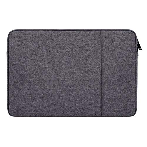 11-15.6 Zoll Laptop Sleeve Case Notebook Hülle Beutel Schutzhülle Tasche Schutzabdeckung für MacBook Pro/Microsoft Surface Book Grau2 13.3"(34.5x2.5x23.5cm) von HONGBI