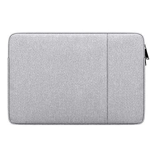 HONGBI 11-15.6 Zoll Laptop Sleeve Case Notebook Hülle Beutel Schutzhülle Tasche Schutzabdeckung für MacBook Pro/Microsoft Surface Book Grau1 15.4"(37.5x2.5x26.5cm) von HONGBI