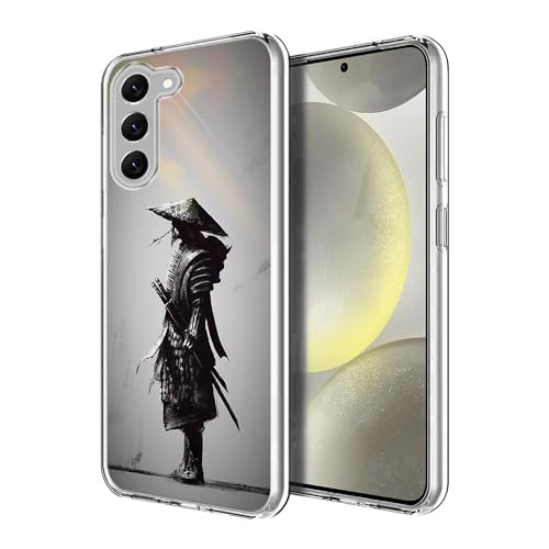 HONGZAOQIYE Modische Schutzhülle für Samsung Galaxy S24, leistungsstarker japanischer Samurai, stoßfest, Design, schlank, weich, transparent, transparent HONGZAOQIYE Modische Schutzhülle für Samsung Galaxy S24, leistungsstarker japanischer Samurai, stoßfest, Design, schlank, weich, transparent, transparent von HONGZAOQIYE