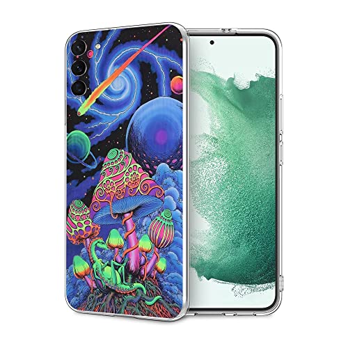 Kompatibel mit Samsung Galaxy S22 Hülle, Trippy psychedelische Pilze, weiches TPU, modisch, cool, schlank, stoßfest, Schutzhüllen für Frauen und Mädchen Kompatibel mit Samsung Galaxy S22 Hülle, Trippy psychedelische Pilze, weiches TPU, modisch, cool, schlank, stoßfest, Schutzhüllen für Frauen und Mädchen von HONGZAOQIYE
