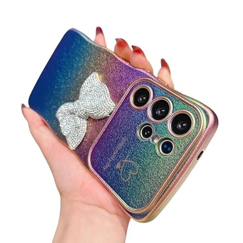 HONHULEE Handyhülle für Samsung Galaxy S24 Plus Hülle Diamant Bow Liebesherz Schutzhülle Wellen Lockige Silikon Case mit erhoben Kameraschutz für Samsung Galaxy S24 Plus - Bunt HONHULEE Handyhülle für Samsung Galaxy S24 Plus Hülle Diamant Bow Liebesherz Schutzhülle Wellen Lockige Silikon Case mit erhoben Kameraschutz für Samsung Galaxy S24 Plus - Bunt von HONHULEE