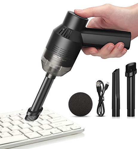 ushonk Mini elektrische Staubsauger Desktop Staub von Collection Werkzeug mit Bürste für Reinigung Tastatur Staub,,, Papier, Radiergummi Crunbs, Zigarette Esche, Auto Gerät, integrierter Lithium-Akku ushonk Mini elektrische Staubsauger Desktop Staub von Collection Werkzeug mit Bürste für Reinigung Tastatur Staub,,, Papier, Radiergummi Crunbs, Zigarette Esche, Auto Gerät, integrierter Lithium-Akku von HONKYOB