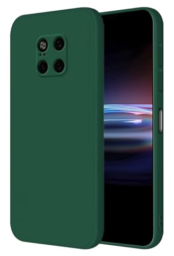 HONLEN Hülle für Huawei Mate20 Pro Schutzhülle Case, (6.39" Inches) Liquid TPU Silicone Handyhülle mit Fallschutz Silikon Cover Dunkelgrün von HONLEN