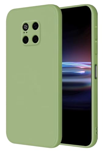 HONLEN Hülle für Huawei Mate20 Pro Schutzhülle Case, (6.39" Inches) Liquid TPU Silicone Handyhülle mit Fallschutz Silikon Cover Matcha-Grün von HONLEN