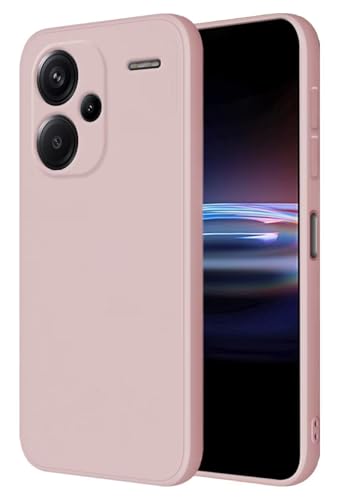 HONLEN Hülle für Redmi Note 13 Pro+ / Redmi Note 13 ProPlus Schutzhülle Case, (6.67" Inches) Liquid TPU Silicone Handyhülle mit Fallschutz Silikon Cover Sandpulver von HONLEN