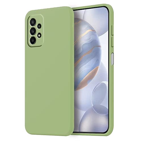 HONLEN Hülle für Samsung Galaxy A23 5G Schutzhülle Case, 6.6" Liquid TPU Silicone Handyhülle mit Fallschutz, Kratzfest und rutschfest Silikon Cover Matcha-Grün von HONLEN