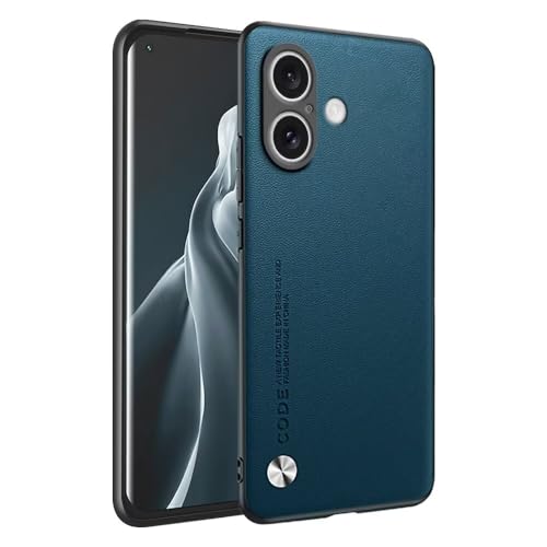 HONLEN Hülle für Smartphone, Compatible with iPhone 16 (6.1" Inches) Business Telefonhülle aus Leder mit Rückseite, Saphir von HONLEN