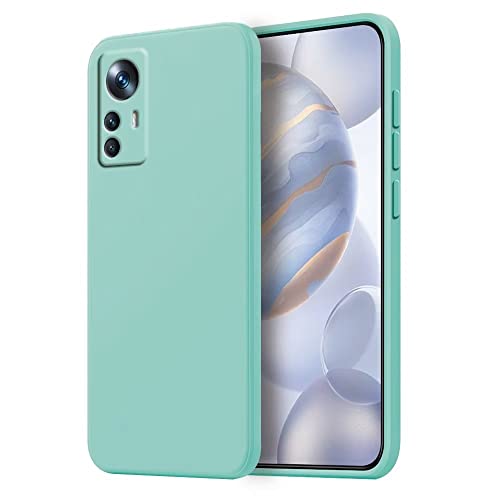 HONLEN Hülle für Xiaomi MI 12T Schutzhülle Case, (6.67" Inches) Liquid TPU Silicone Handyhülle mit Fallschutz Silikon Cover Helles Cyan HONLEN Hülle für Xiaomi MI 12T Schutzhülle Case, (6.67" Inches) Liquid TPU Silicone Handyhülle mit Fallschutz Silikon Cover Helles Cyan von HONLEN