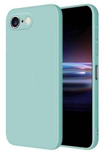 HONLEN Hülle für iPhone 6 / iPhone 6s Schutzhülle Case, (4.7" Inches) Liquid TPU Silicone Handyhülle mit Fallschutz Silikon Cover Helles Cyan von HONLEN