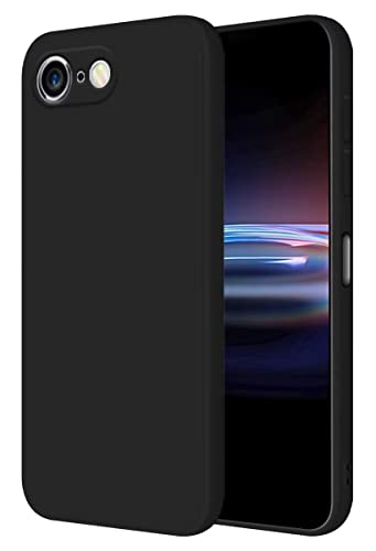 HONLEN Hülle für iPhone 6 / iPhone 6s Schutzhülle Case, (4.7" Inches) Liquid TPU Silicone Handyhülle mit Fallschutz Silikon Cover Schwarz von HONLEN