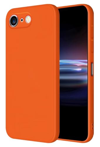 HONLEN Hülle für iPhone 6 Plus/iPhone 6s Plus Schutzhülle Case, (5.5" Inches) Liquid TPU Silicone Handyhülle mit Fallschutz Silikon Cover Orange von HONLEN