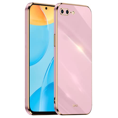 HONLEN Hülle für iPhone 7 Plus/iPhone 8 Plus (5.5" Inches), Weiche Silikon-TPU-Hülle, Galvanisiertes Rahmendesign - Violett von HONLEN