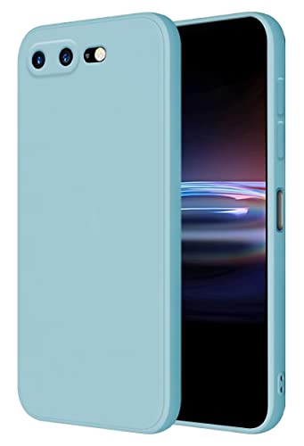 HONLEN Hülle für iPhone 7 Plus/iPhone 8 Plus Schutzhülle Case, (5.5" Inches) Liquid TPU Silicone Handyhülle mit Fallschutz Silikon Cover Hellblau von HONLEN