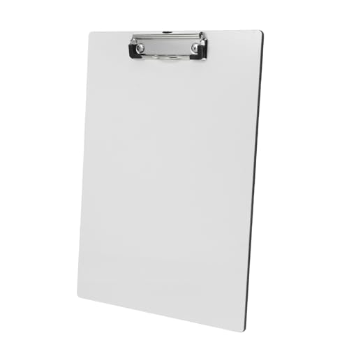 HONMEET 1 Set Von Dokumentclip-datei Ordner Portable Schreiben Von Zwischenablage Sublimation Multi-use Board Dokument Organizer Papierdatei Organizer Office Clip Board von HONMEET